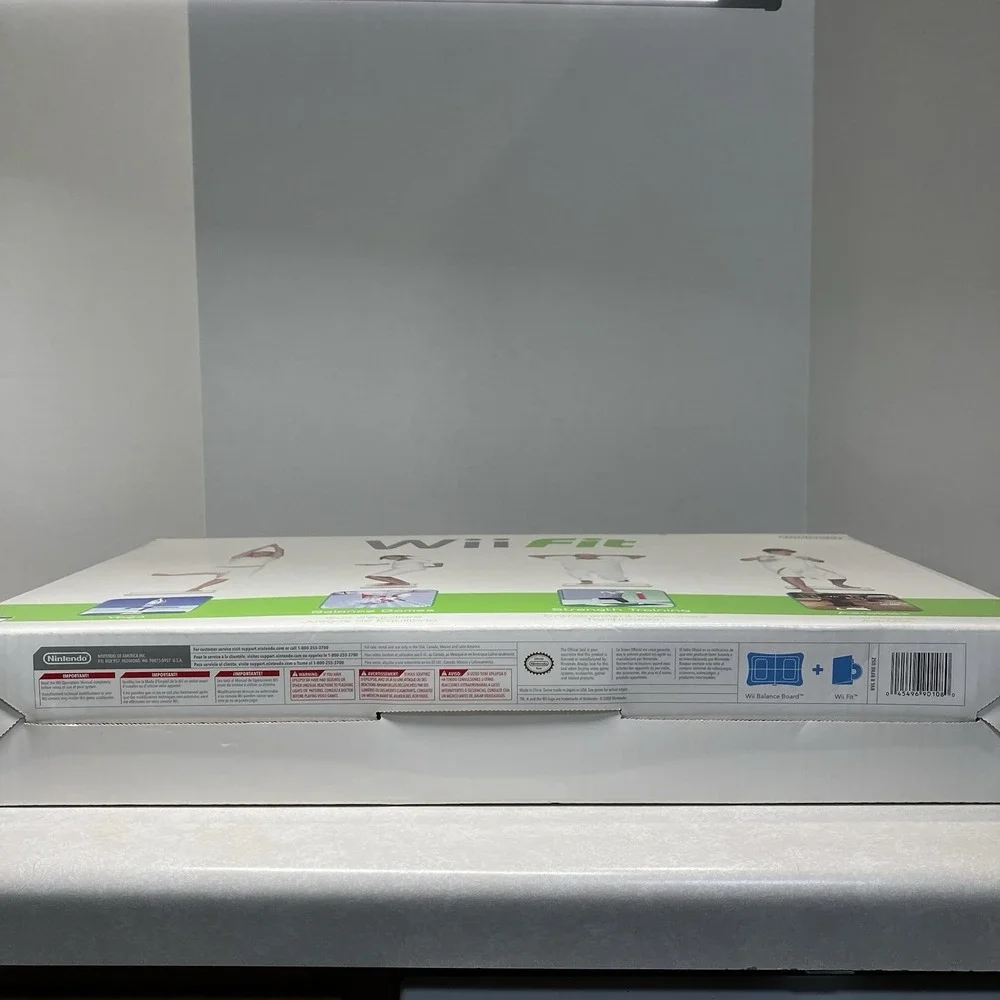 Nintendo Wii Fit Balance Board & Game Bundle Fitness Activity New In Box Sealed